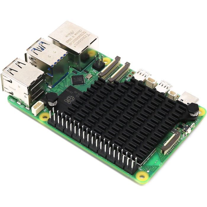 Радіатор охолодження для Мікро ПК Pi HUT Радіатор низькопрофільний для Raspberry Pi 5 (105875) зображення 3