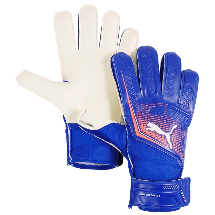 Вратарские перчатки Puma Ultra Play RC 041952-01 синій, білий 7 (4067981502783)