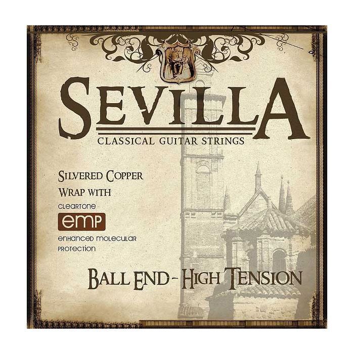 Струны для гитары Cleartone Sevilla Ball End High Tension (8452)