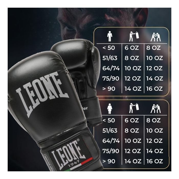 Боксерские перчатки Leone GN383 Thunder Red 10 унцій (GN383_Red_10oz) изображение 10