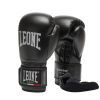 Боксерские перчатки Leone GN383 Thunder Black 10 унцій (GN383_Black_10oz)