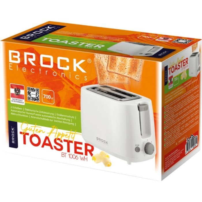 Тостер Brock BT 1006 WH изображение 2 Тостер Brock BT 1006 WH изображение 2