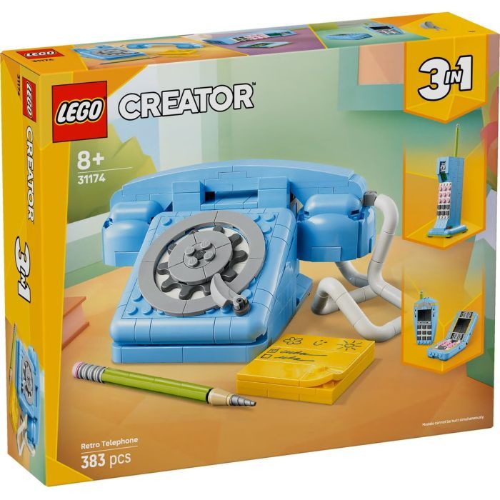 Конструктор LEGO Creator Ретро телефон (31174)