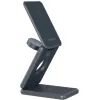 Зарядное устройство Canyon Foldable wireless charger 15W 3in1 Metal (CNS-WCS309M) изображение 3