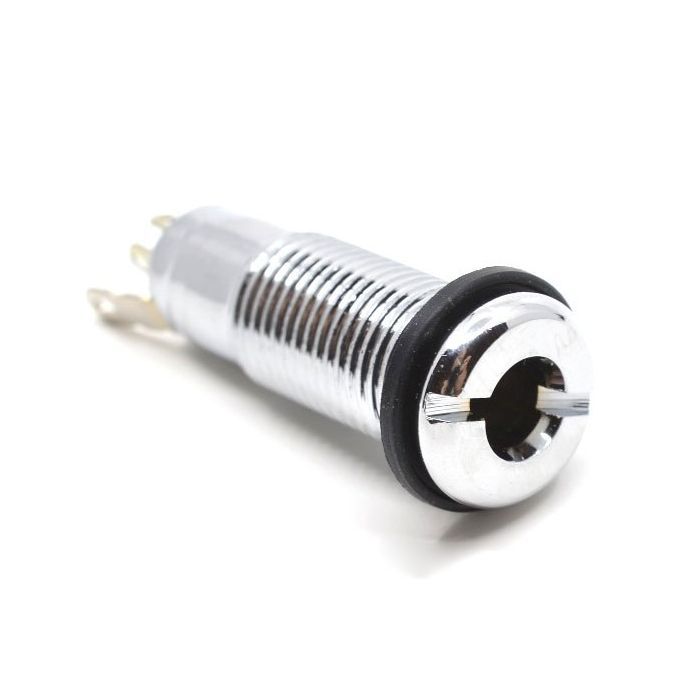 Вихідний роз'єм для гітари Paxphil Cylinder Jack (Chrome) (LJ-45 CR)
