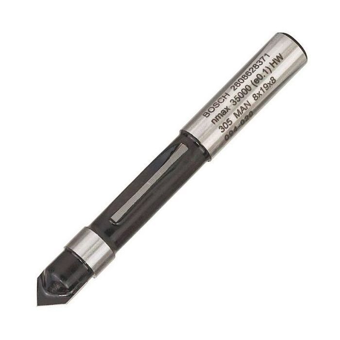 Фреза Bosch Professional копіювальна, Std, S8, D8, L19 (2.608.628.371)