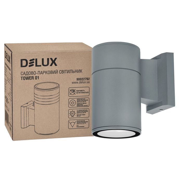 Світильник Delux TOWER 01 1* E27 IP56 (90022792) зображення 3