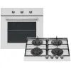 Комплект вбудованої техніки GRANADO GEO 62-0200 white + GGH 62-104 white glass