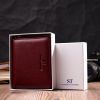 Гаманець ST Leather З натуральної шкіри Бордовий (22450) зображення 11