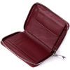 Гаманець ST Leather З натуральної шкіри Бордовий (22450) зображення 5