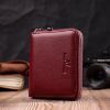 Гаманець ST Leather З натуральної шкіри Бордовий (22450) зображення 9