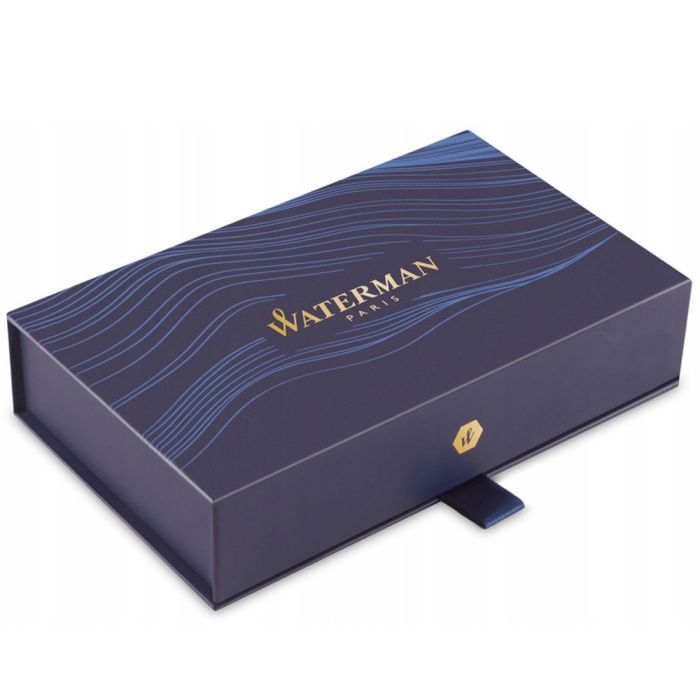 Ручка кулькова Waterman EXPERT Black GT  BP + чохол + подар.упаковка GIFT24 (20 021b24) зображення 4