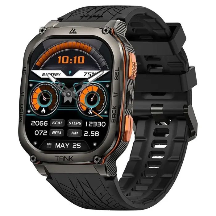 Смарт-часы KOSPET Tank M3 ULTRA BLACK (6974958250708)