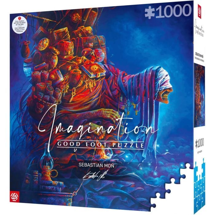Пазл GoodLoot Imagination: Sebastian Mon The burden of experiences 1000 эл. (5908305249344) изображение 2