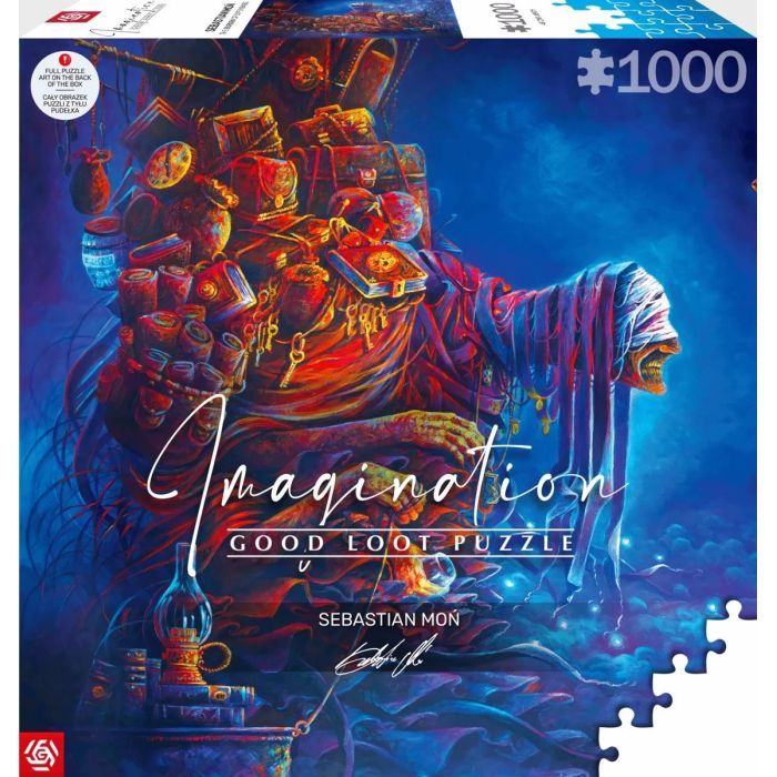 Пазл GoodLoot Imagination: Sebastian Mon The burden of experiences 1000 эл. (5908305249344) изображение 3