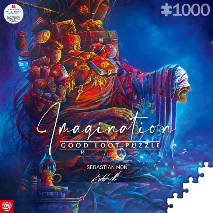 Пазл GoodLoot Imagination: Sebastian Mon The burden of experiences 1000 эл. (5908305249344) изображение 4
