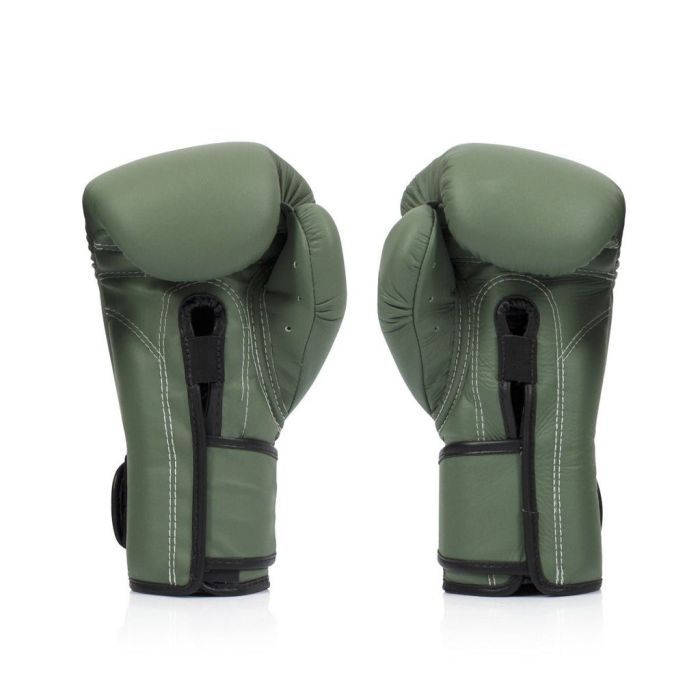 Боксерские перчатки Fairtex BGV11 Green 12 унцій (бинти в комплекті) (BGV11_12oz_Green) изображение 4