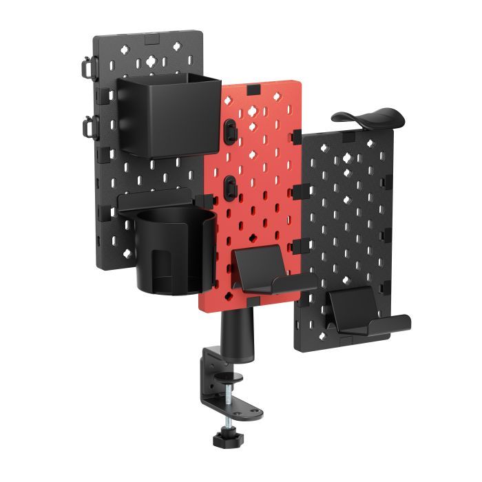 Органайзер для столу OfficePro 3-piece desk mounted rotating pegboard (DO640B)
