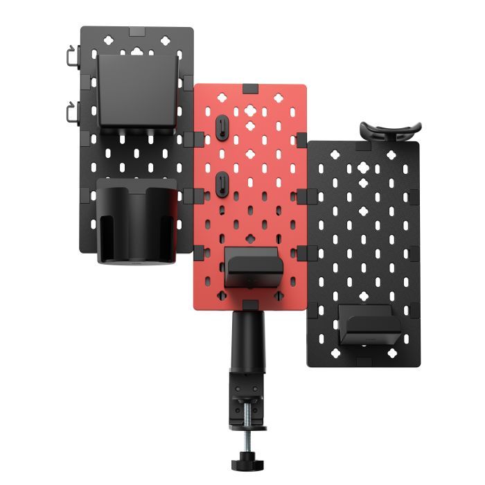Органайзер для столу OfficePro 3-piece desk mounted rotating pegboard (DO640B) зображення 2