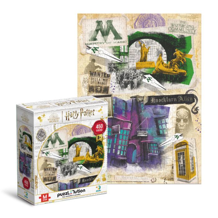 Пазл DoDo Hard-M Harry Potter. Міністерство магії та Алея Ноктерн (200504) зображення 2