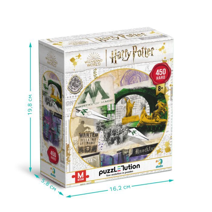 Пазл DoDo Hard-M Harry Potter. Міністерство магії та Алея Ноктерн (200504) зображення 5