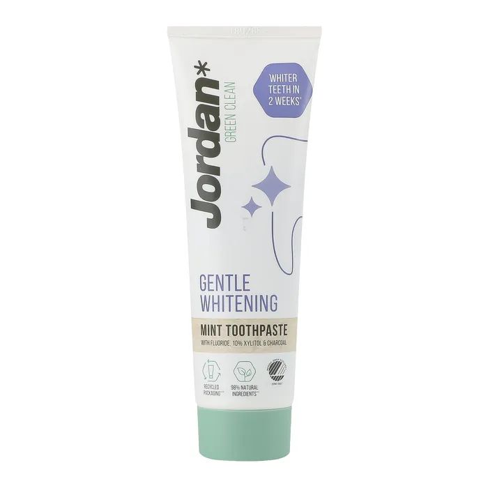 Зубна паста Jordan Green Clean Gentle Whitening Ніжне відбілювання 75 мл (7310610026769)