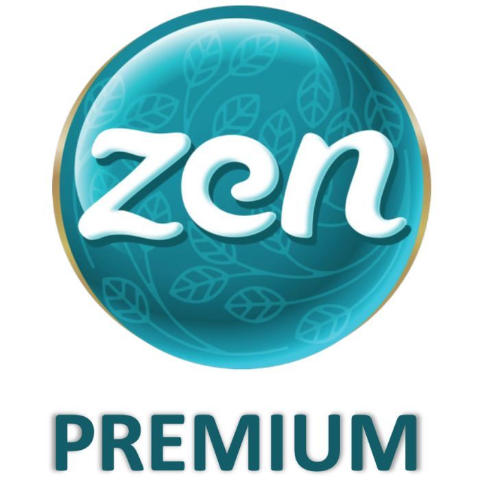 Туалетний папір Zen Premium Care Relaxing White 3 шари 4 рулони (5944582100176) зображення 2