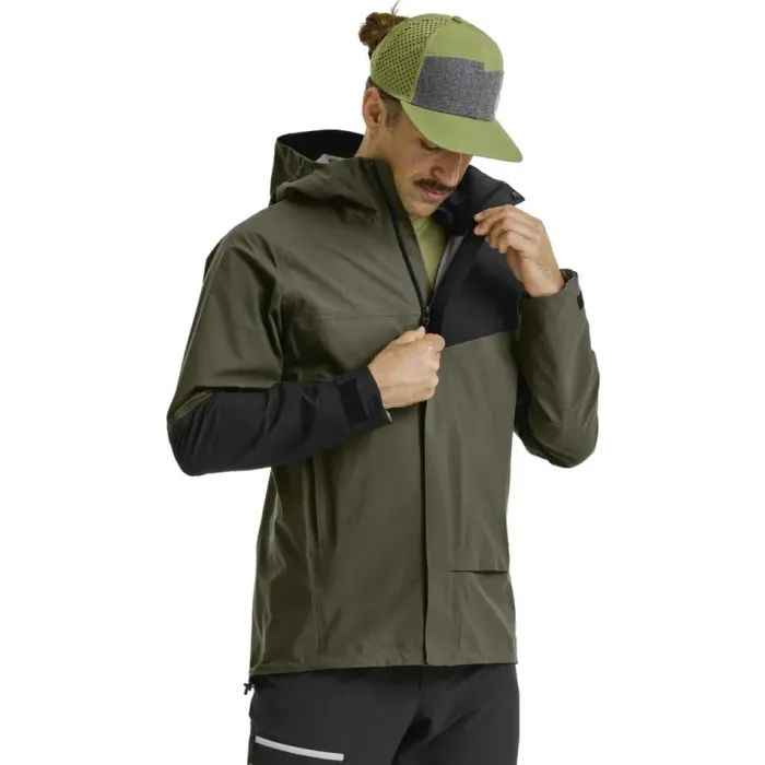 Куртка Ortovox Seceda 3L Jacket Mns dark wild herbs - XL - темно-оливковий (025.001.1186)