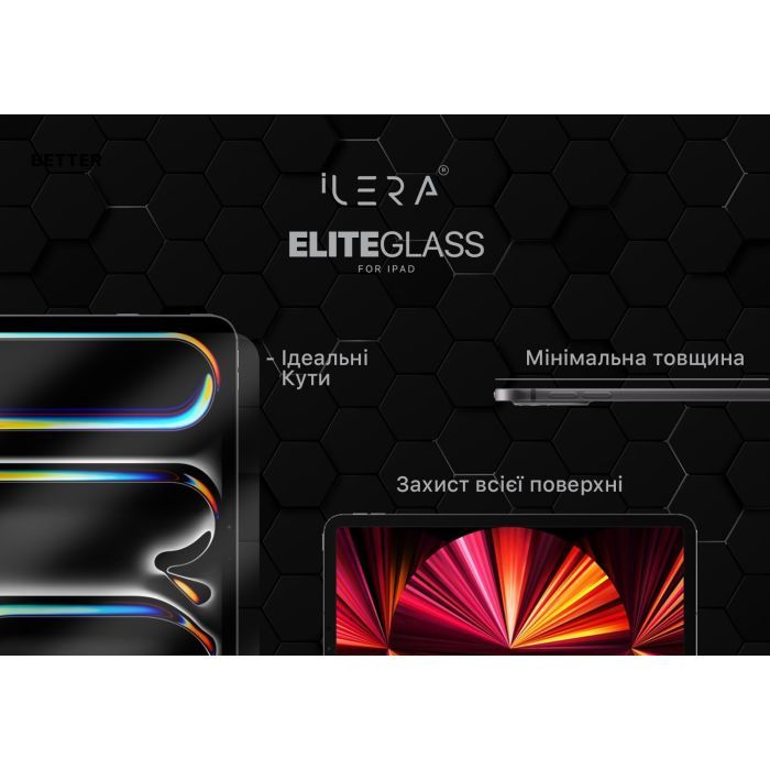 Стекло защитное iLera Infinity Clear Glass iPad Air 13 (ILIPG07) изображение 3