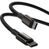 Дата кабель USB-C to USB-C 2.0m 100W black Baseus (CATWJ-A01) зображення 3