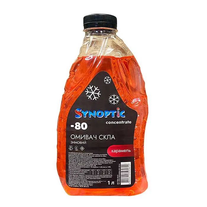 Омивач автомобільний Synoptic Карамель (-80) 1лПЕТ (4820215595612)