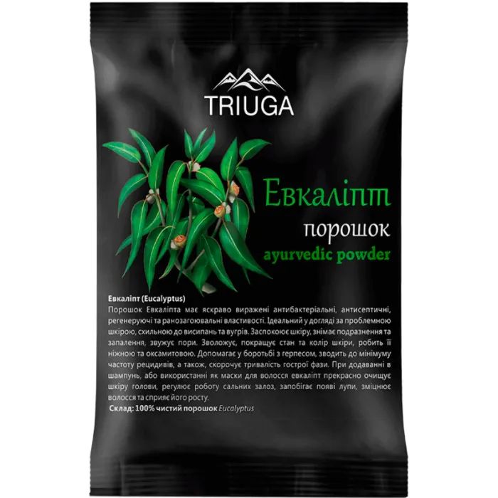 Пудра для тіла Triuga Евкаліпт 50 г (4820164641194)