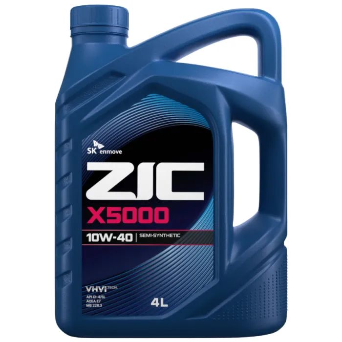 Моторна олива ZIC 10W-40 X5000 4л (162658)