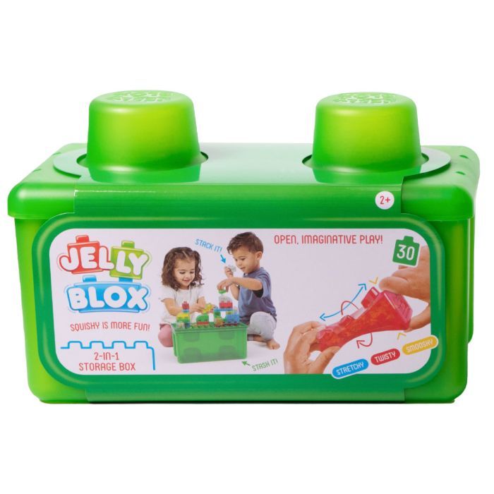 Конструктор Jelly Blox Сенсорний - В кейсі 2 в 1: будуй-складай (931693)