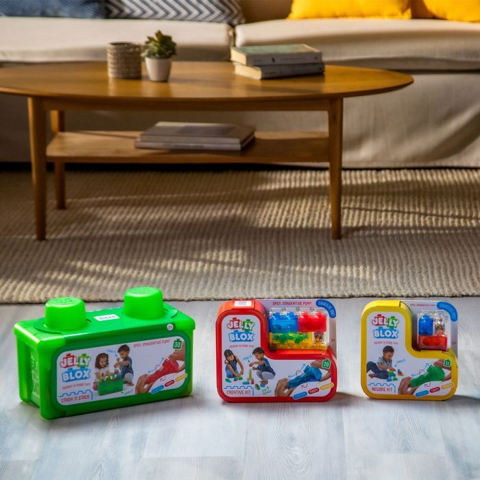 Конструктор Jelly Blox Сенсорний - В кейсі 2 в 1: будуй-складай (931693) зображення 3