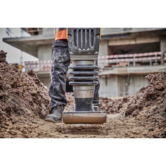 Вибротрамбовка DeWALT POWERSHIFT Li-Ion 55V, 11.6 кН, 65 кг (без АКБ и ЗУ) (DCPS660N) изображение 10