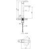Душовий гарнітур Kroner Kubus-SCH082 + змішувач Edelstahl Kubus-SCH010-3 (CVS30178) зображення 11