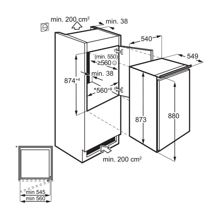 Холодильник Electrolux LRB2AE88S зображення 5