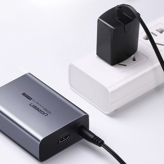 Адаптер HDMI extender 50m Ethernet Gray Ugreen (90811EU) изображение 4