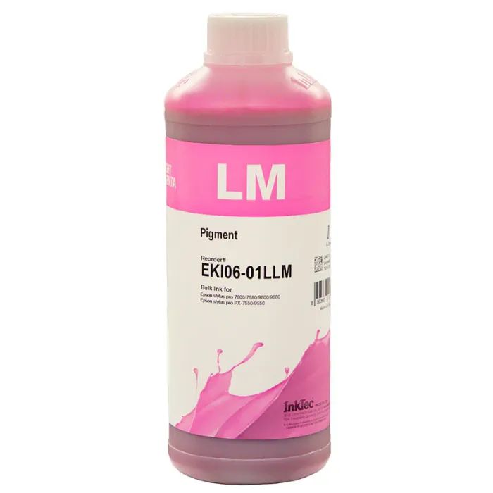 Чернила InkTec Epson LFP Pigment Light Magenta 1L (EKI06-01LLM)