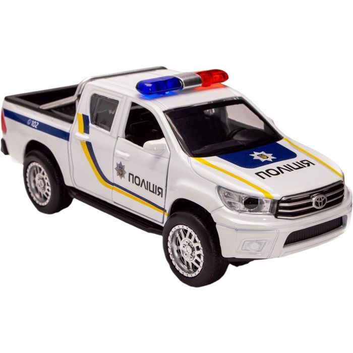 Машина TechnoDrive Toyota Hilux Полиция (KM250426) изображение 2