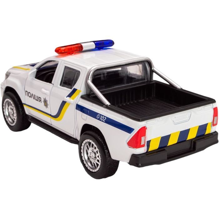 Машина TechnoDrive Toyota Hilux Полиция (KM250426) изображение 7