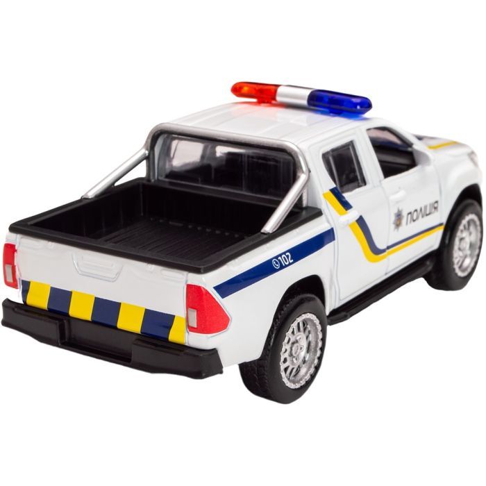 Машина TechnoDrive Toyota Hilux Полиция (KM250426) изображение 8