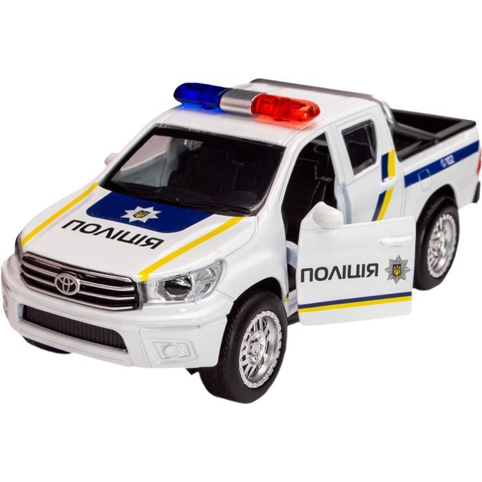 Машина TechnoDrive Toyota Hilux Полиция (KM250426) изображение 9