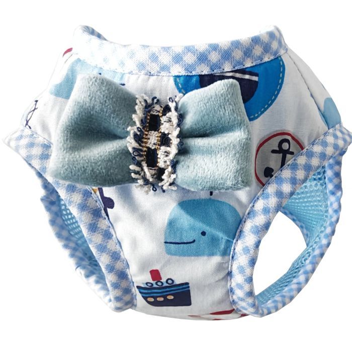 Шлей для собак Chloe's Home Florida marine S синяя (CLH3000) изображение 2