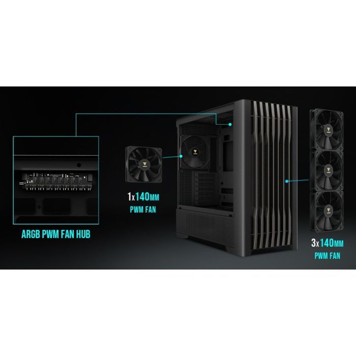 Корпус для ПК Gamdias ATHENA P3 (4711514501148) зображення 11