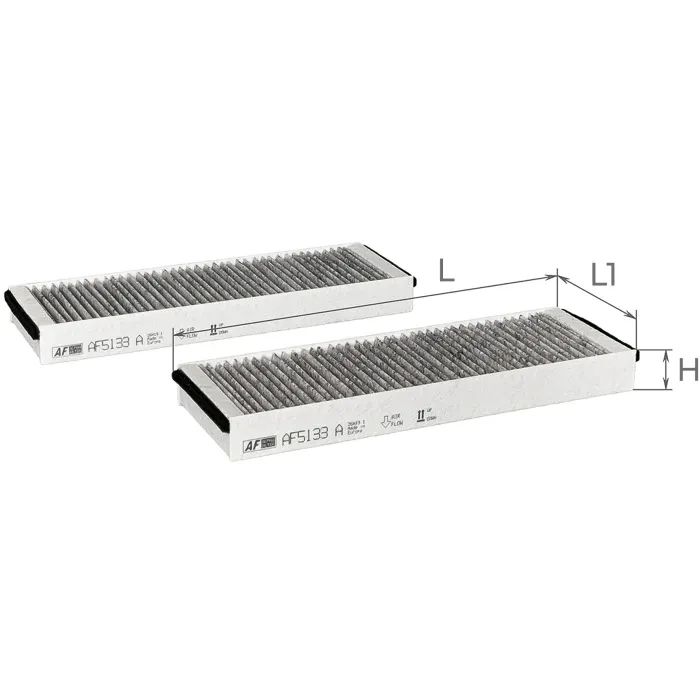 Фильтр салона ALPHA FILTER AF5133a-2