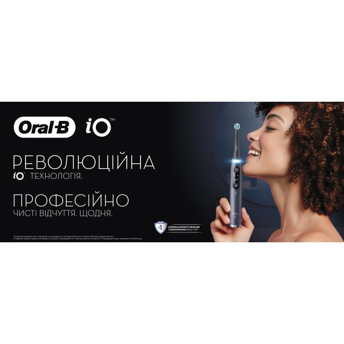 Электрическая зубная щетка Oral-B iO Series 9N IOM9.1B2.2AD Black Onyx + чохол (4210201449485) изображение 3