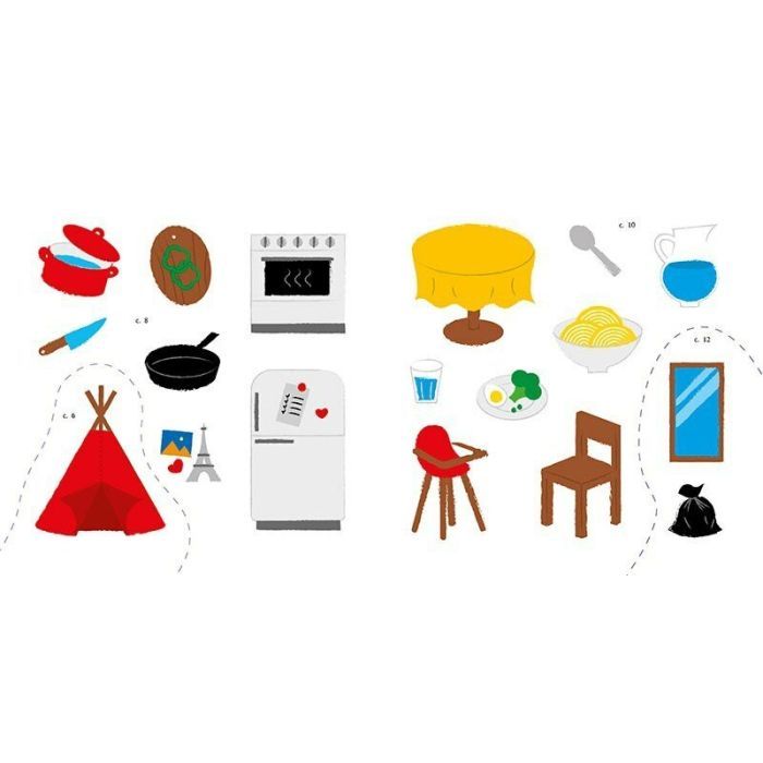 Книга Мої перші слова з наліпками. Мій дім - Альона Пуляєва Ранок (9786170986849) изображение 2