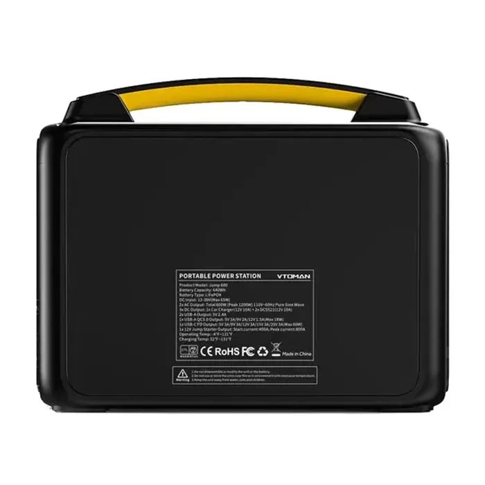 Зарядная станция Vtoman Jump 600X 299Wh (Jump 600X) изображение 4